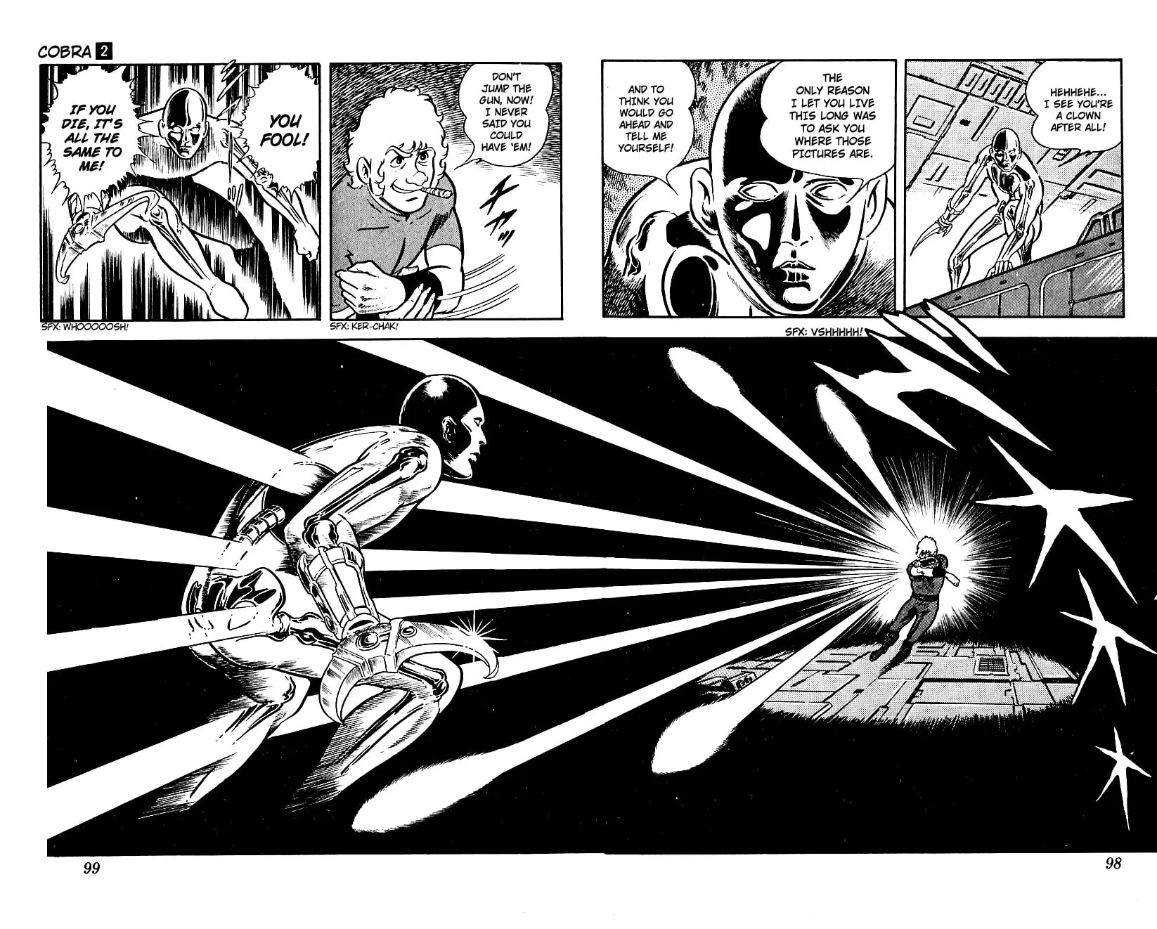 Read Cobra chapter 2 image 91 on Lezhin