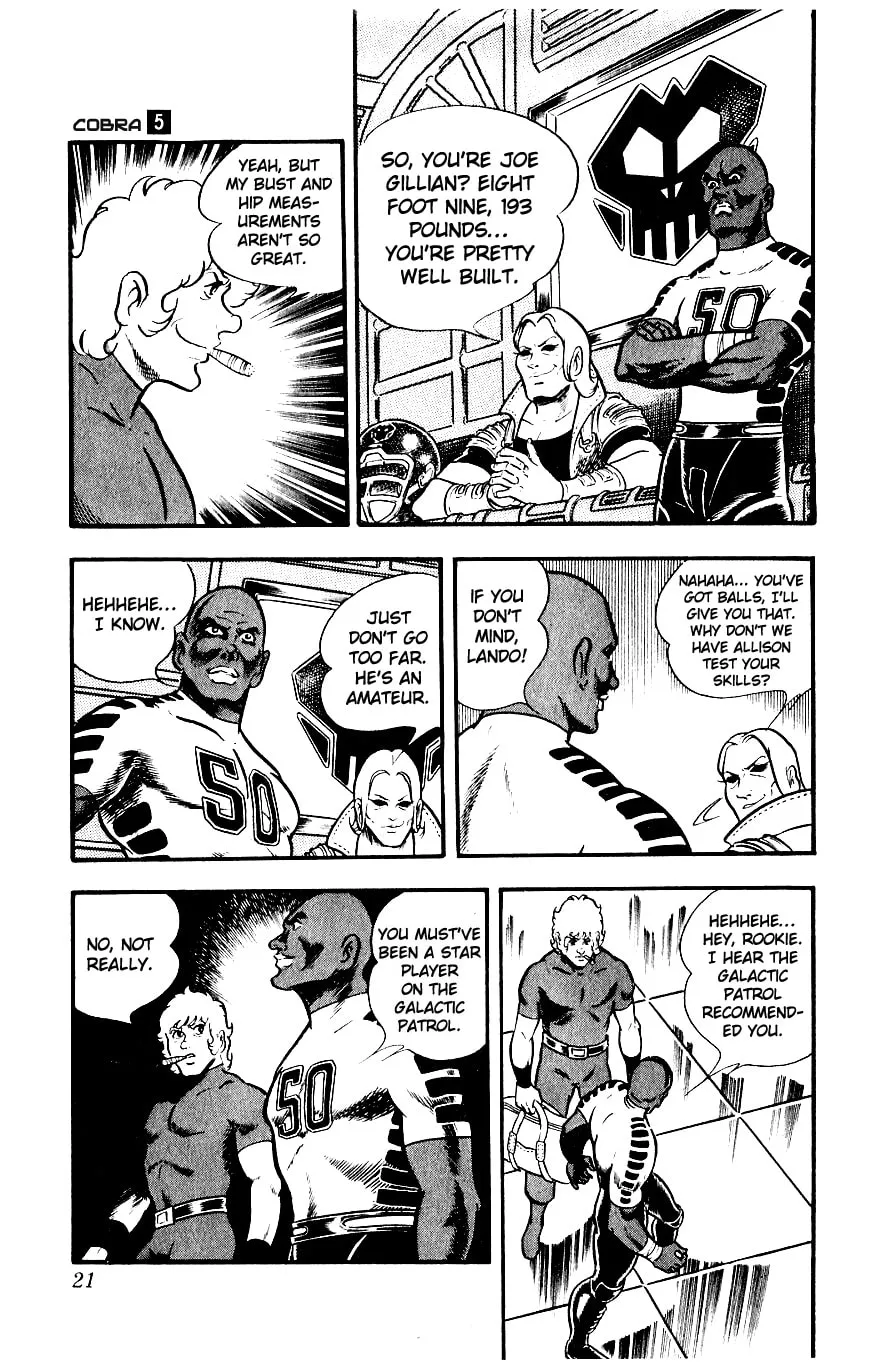 Read Cobra chapter 5 image 15 on Lezhin