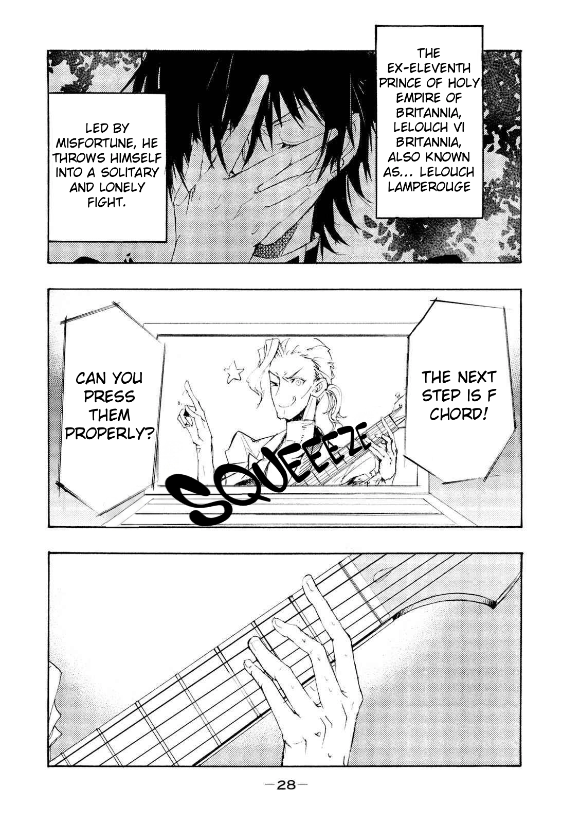 Read Code Black: Hayabiki no Lelouch chapter 2 image 1 on Lezhin