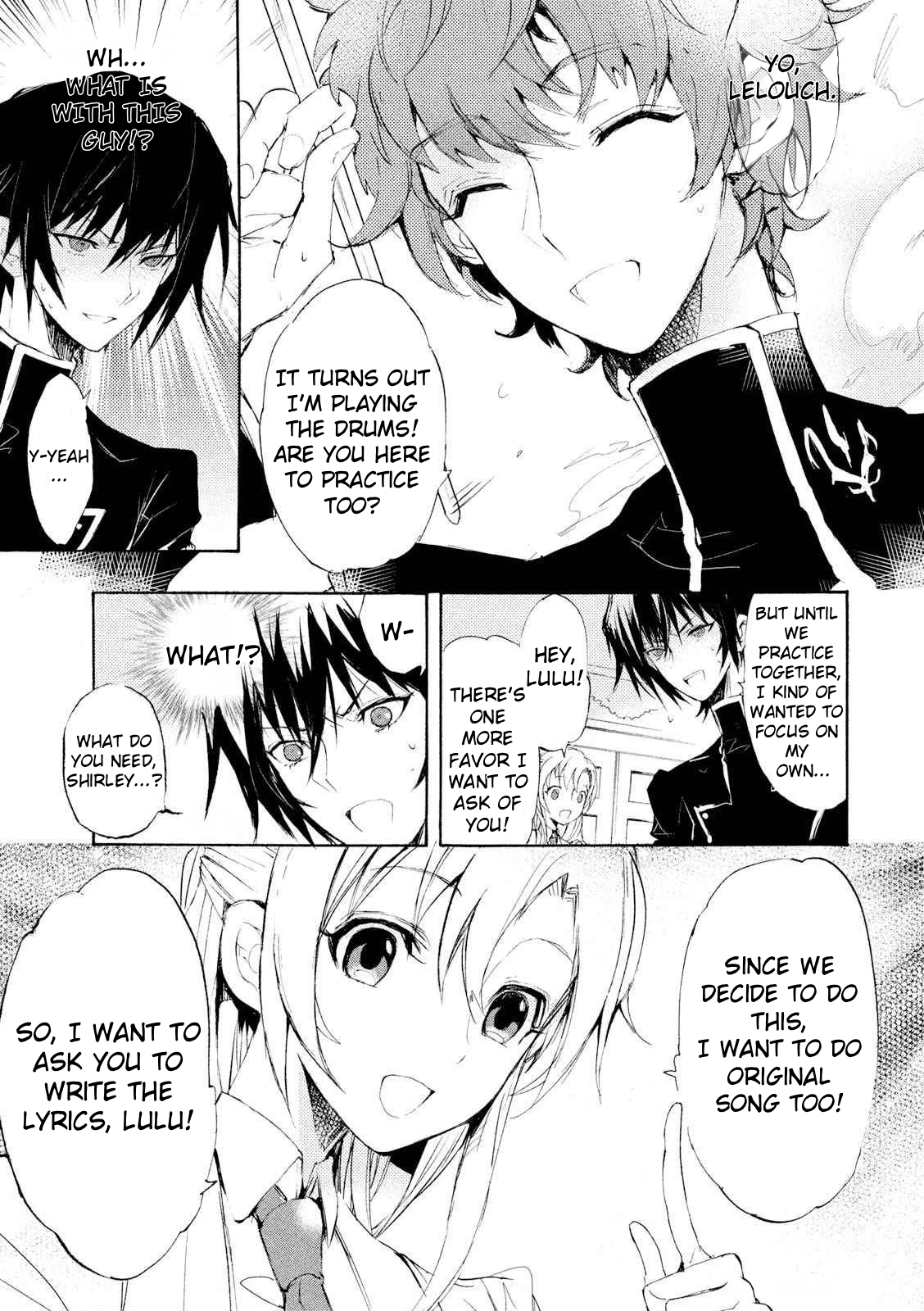 Read Code Black: Hayabiki no Lelouch chapter 2 image 8 on Lezhin