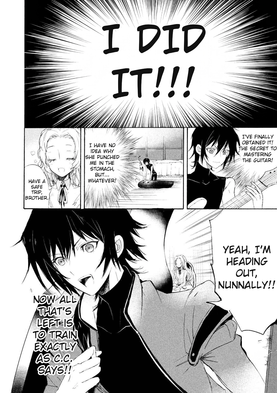 Read Code Black: Hayabiki no Lelouch chapter 3 image 11 on Lezhin