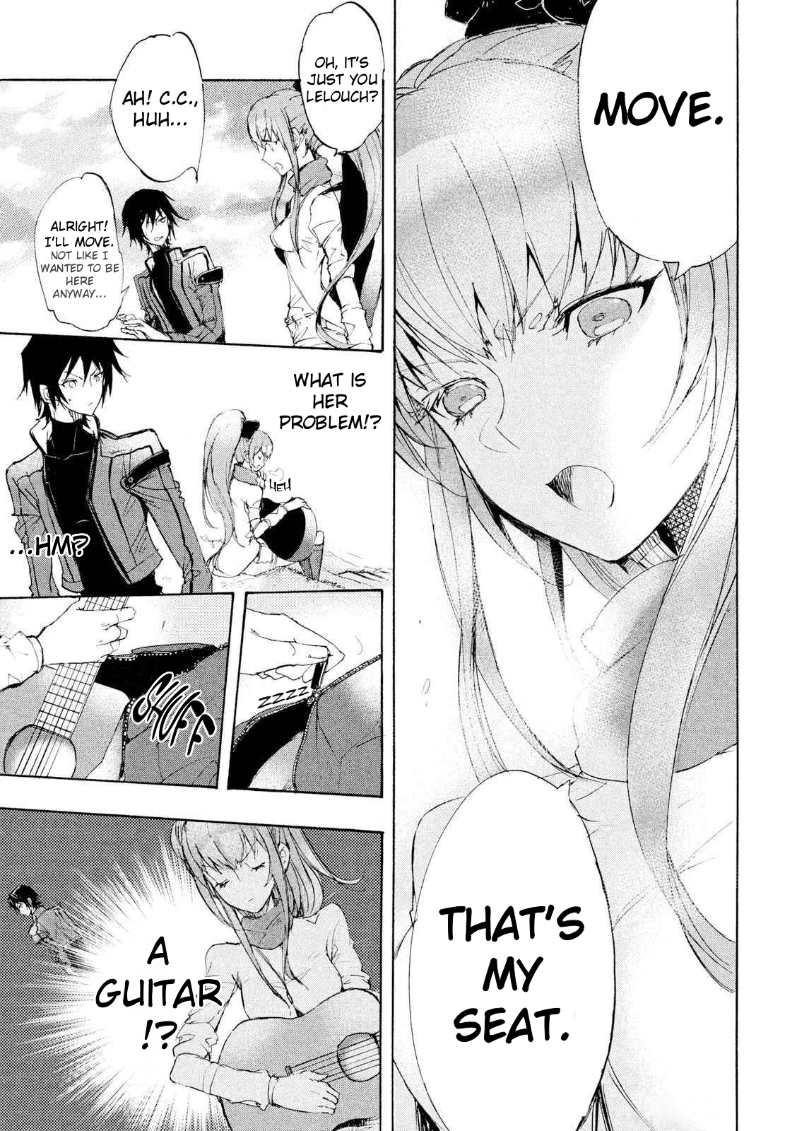Read Code Black: Hayabiki no Lelouch chapter 3 image 4 on Lezhin