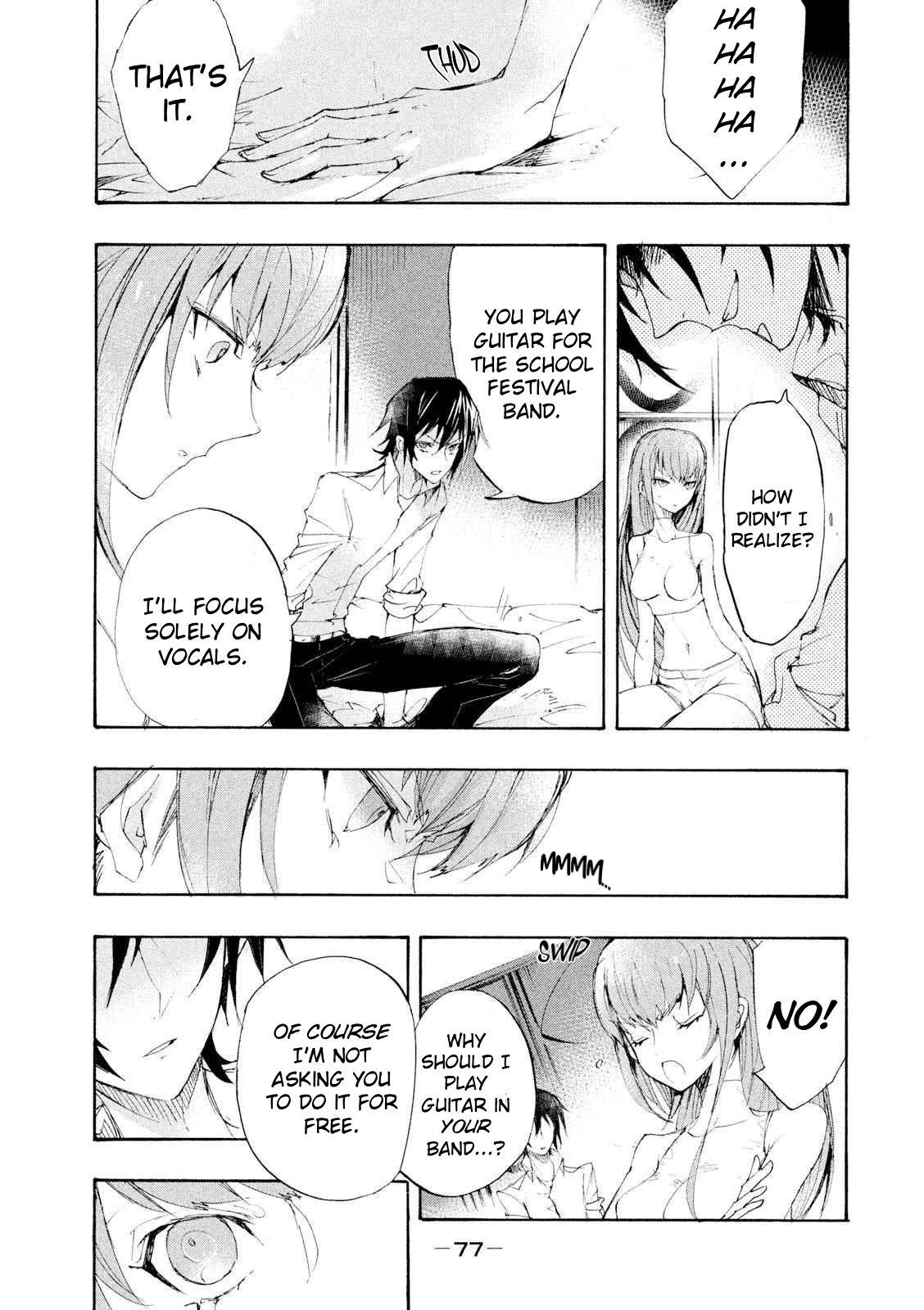 Read Code Black: Hayabiki no Lelouch chapter 4 image 13 on Lezhin