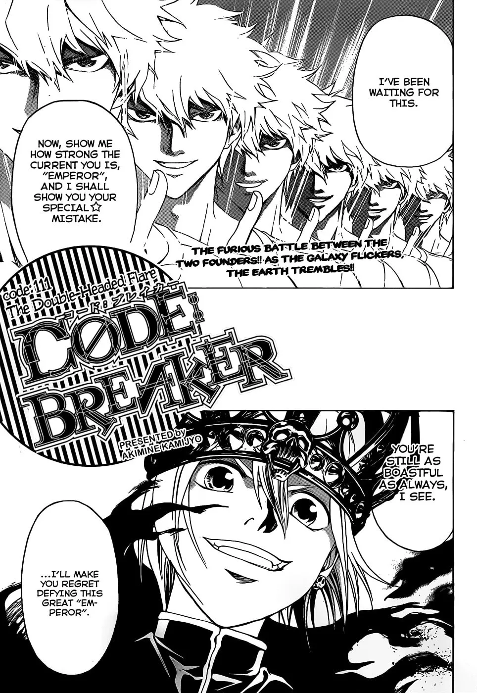 Read CØDE:BREAKER chapter 111 image 0 on Lezhin