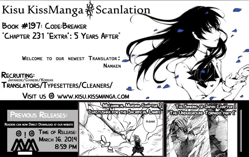 Read CØDE:BREAKER chapter 230.5 image 0 on Lezhin