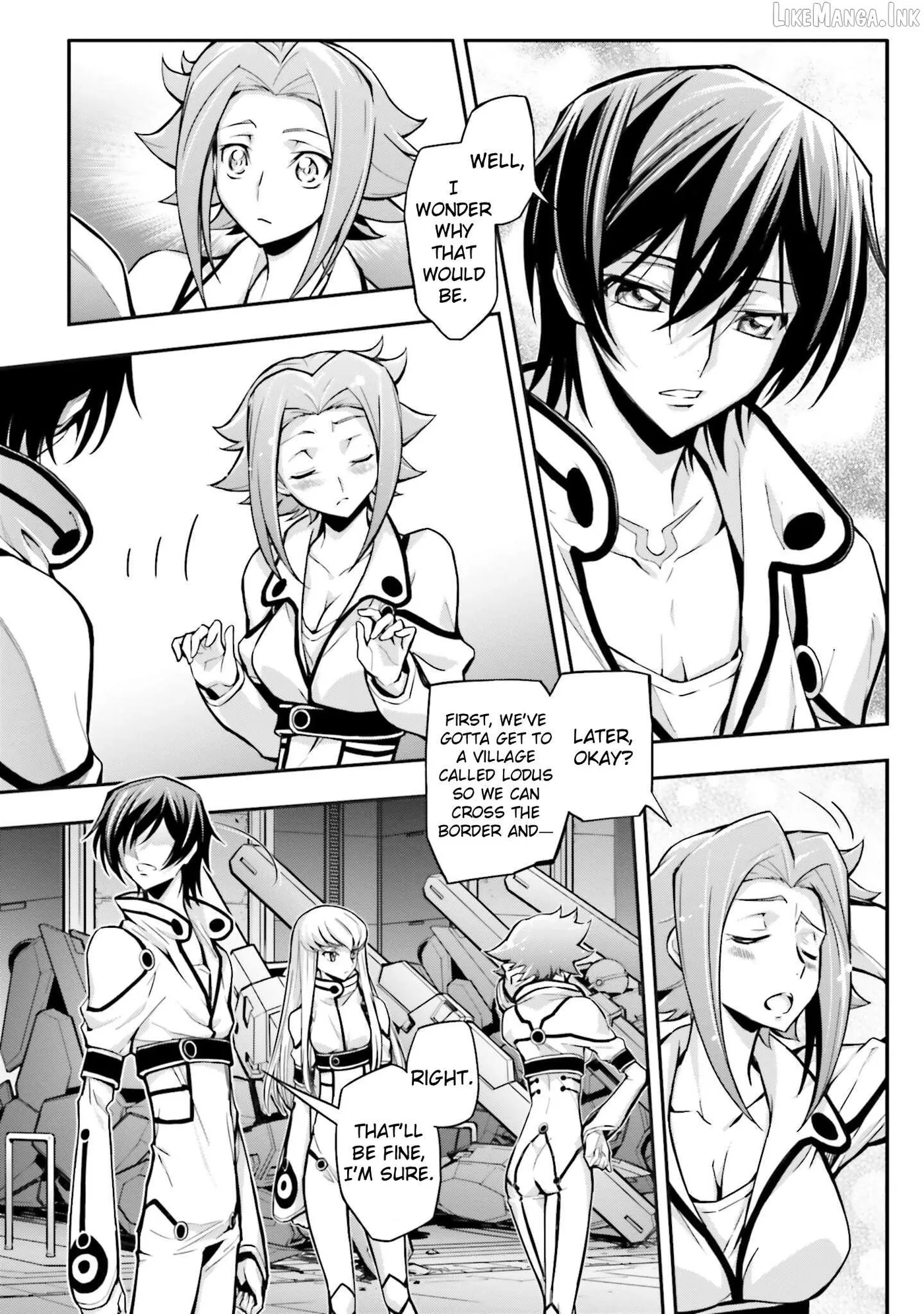 Code Geass: Lelouch of the Re;surrection Chapter 13 page 34 - 