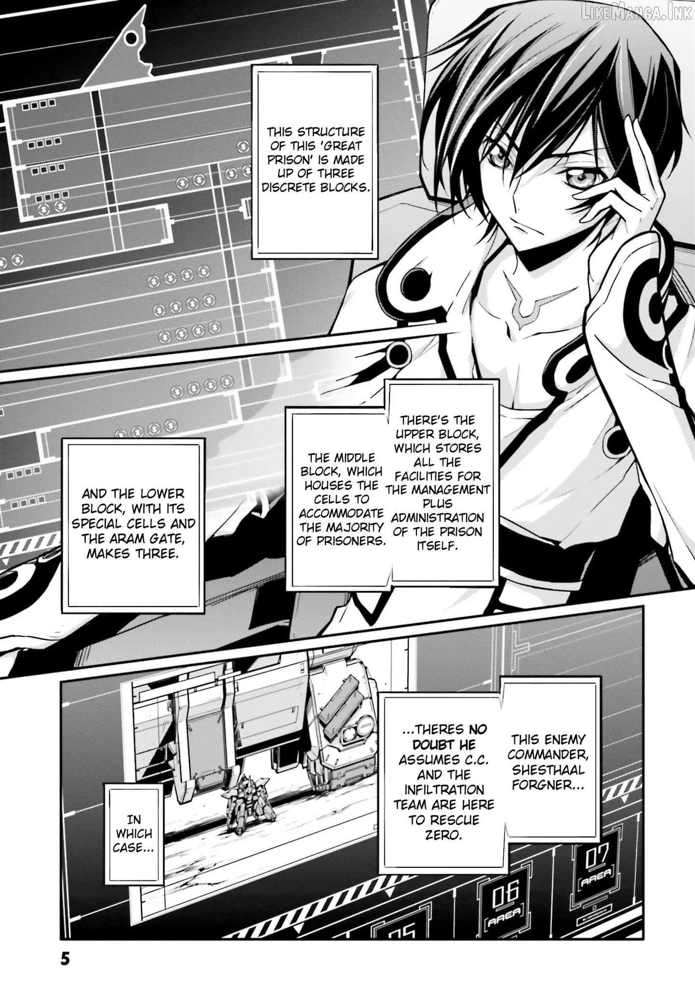 Code Geass: Lelouch of the Re;surrection Chapter 13 page 6 - 