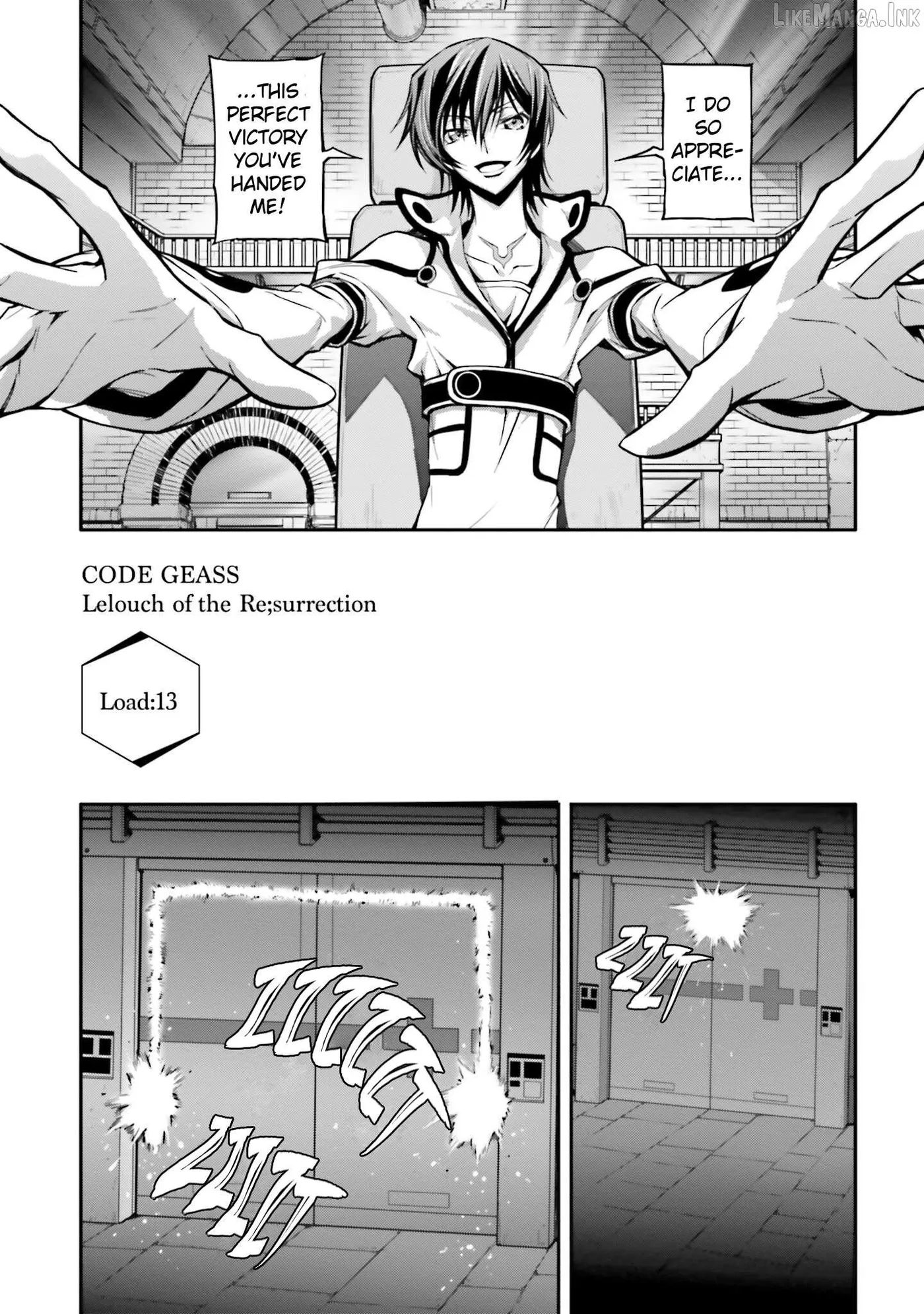 Code Geass: Lelouch of the Re;surrection Chapter 13 page 8 - 