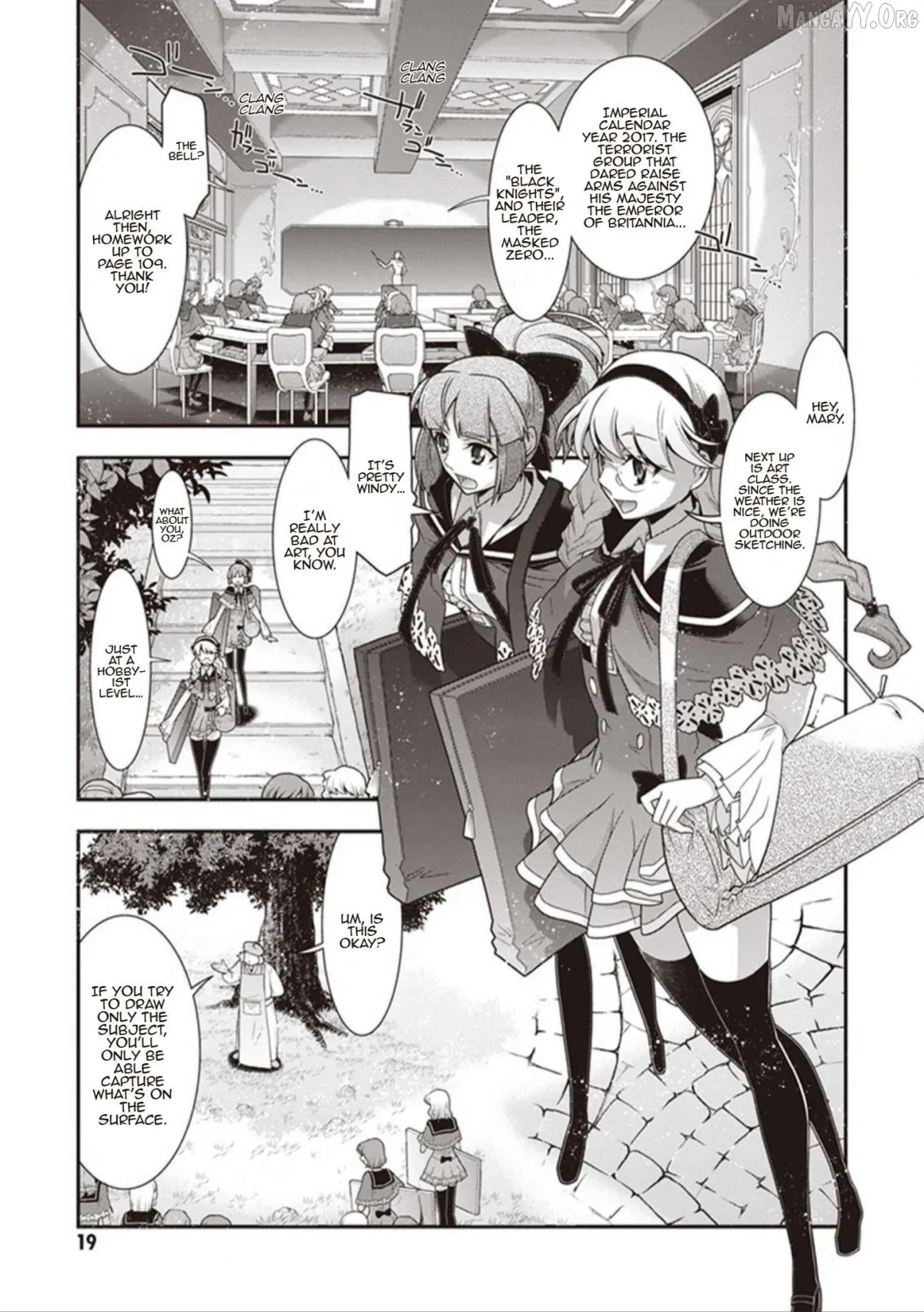 Read Code Geass: Oz the Reflection O2 chapter 1 image 6 on Lezhin