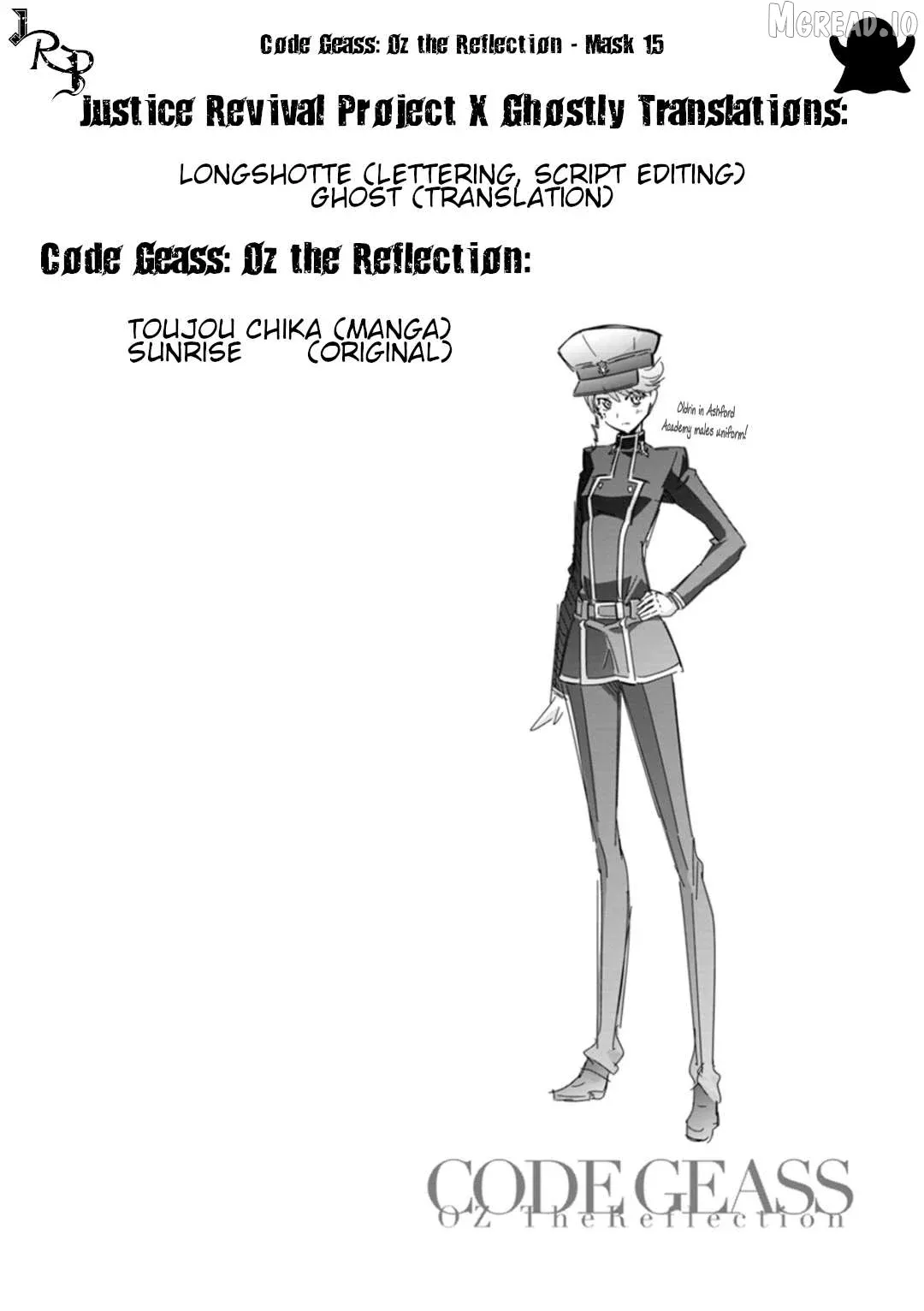 Read Code Geass: Oz the Reflection O2 chapter 15 image 16 on Lezhin