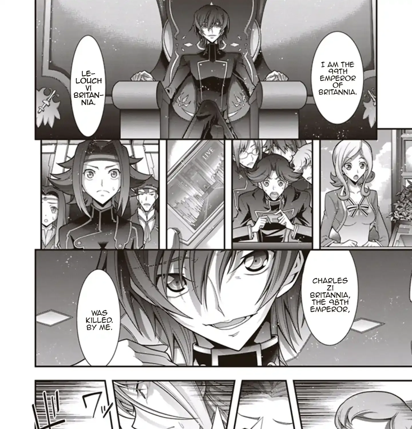 Read Code Geass: Oz the Reflection O2 chapter 16 image 5 on Lezhin