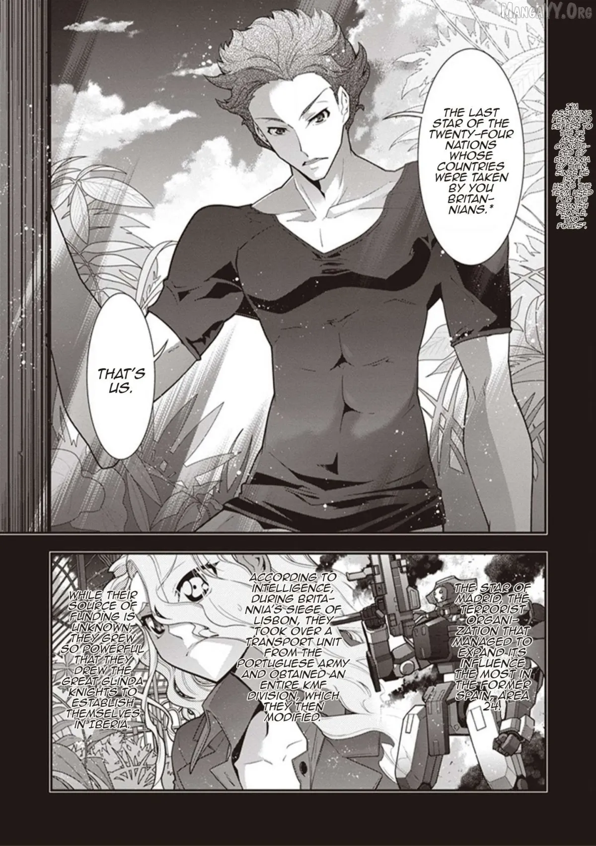 Read Code Geass: Oz the Reflection O2 chapter 3 image 22 on Lezhin