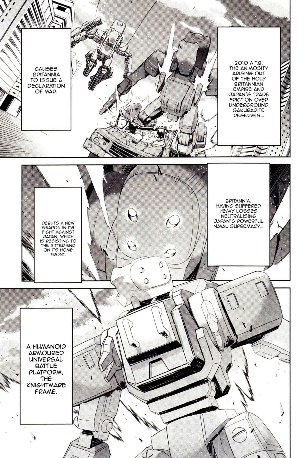 Read Code Geass: Oz the Reflection chapter 0 image 17 on Lezhin