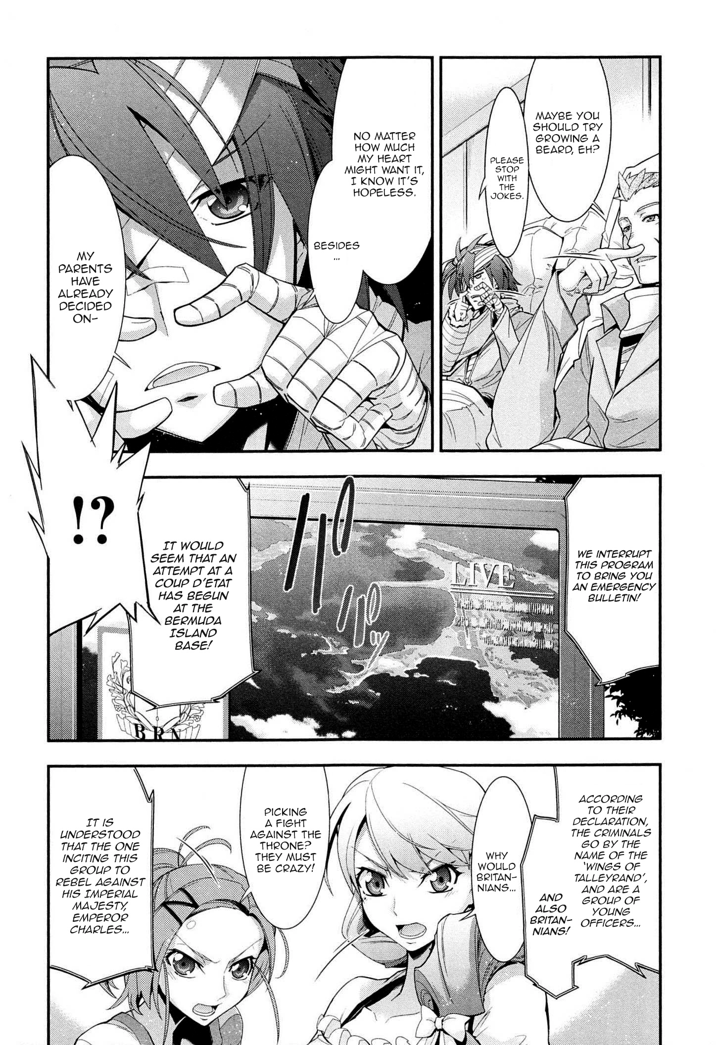 Read Code Geass: Oz the Reflection chapter 5 image 13 on Lezhin