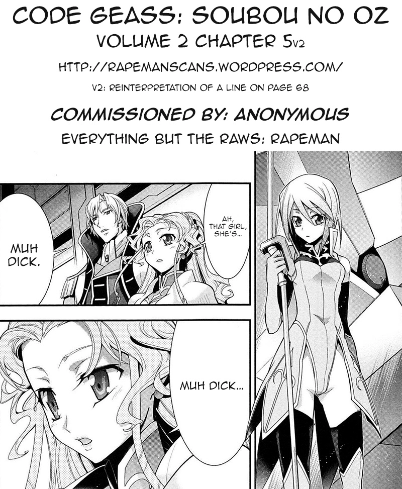Read Code Geass: Oz the Reflection chapter 5 image 48 on Lezhin