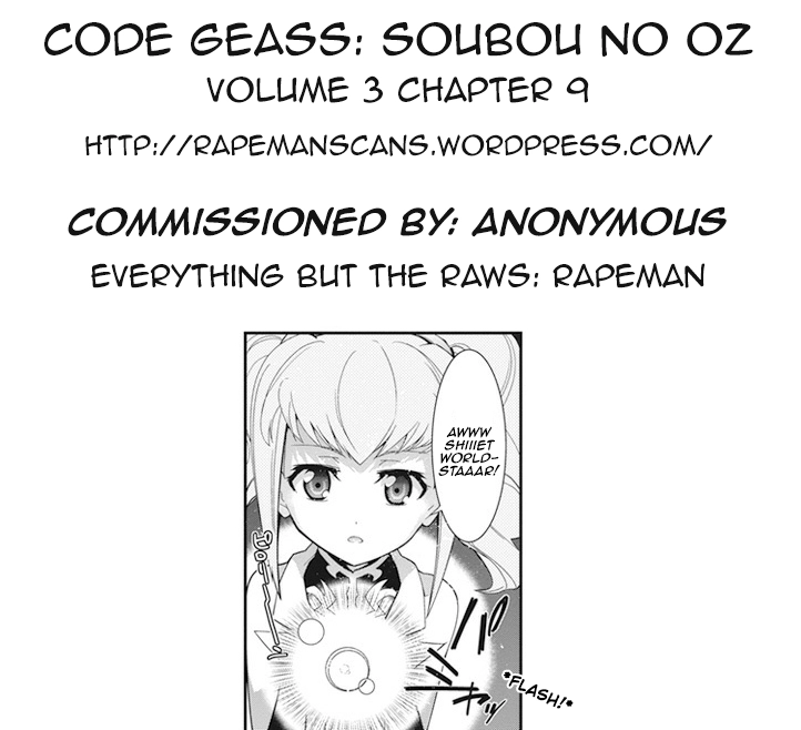 Read Code Geass: Oz the Reflection chapter 9 image 29 on Lezhin