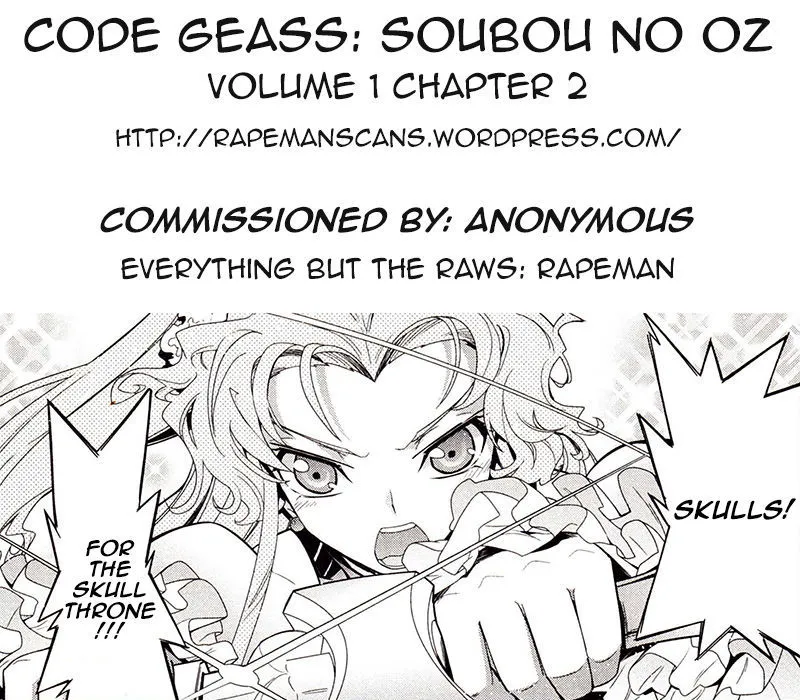 Read Code Geass - Soubou no Oz chapter 2 image 35 on Lezhin