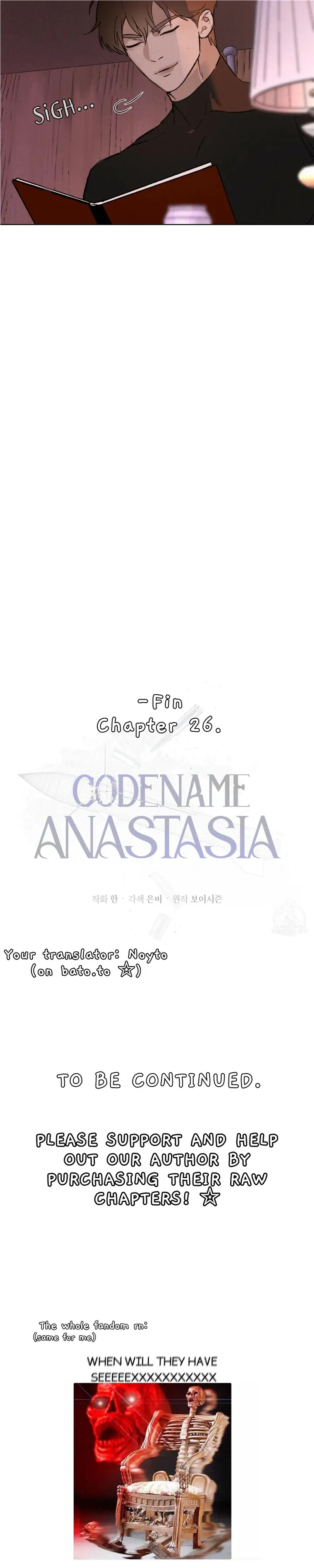 Read Codename Anastasia    chapter 26 image 25 on Lezhin