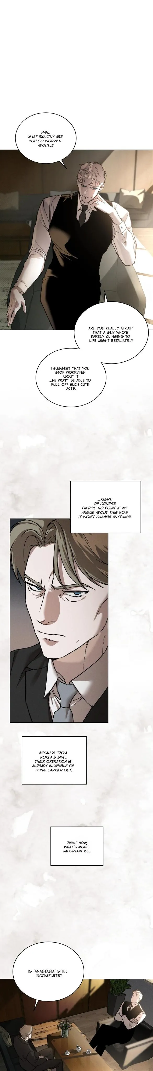 Read Codename Anastasia    chapter 47 image 1 on Lezhin