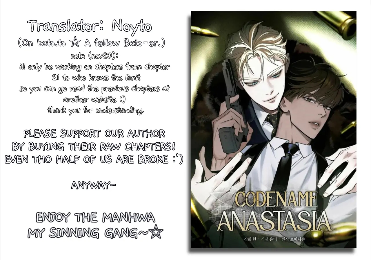 Read Codename Anastasia chapter 25.1 image 0 on Lezhin