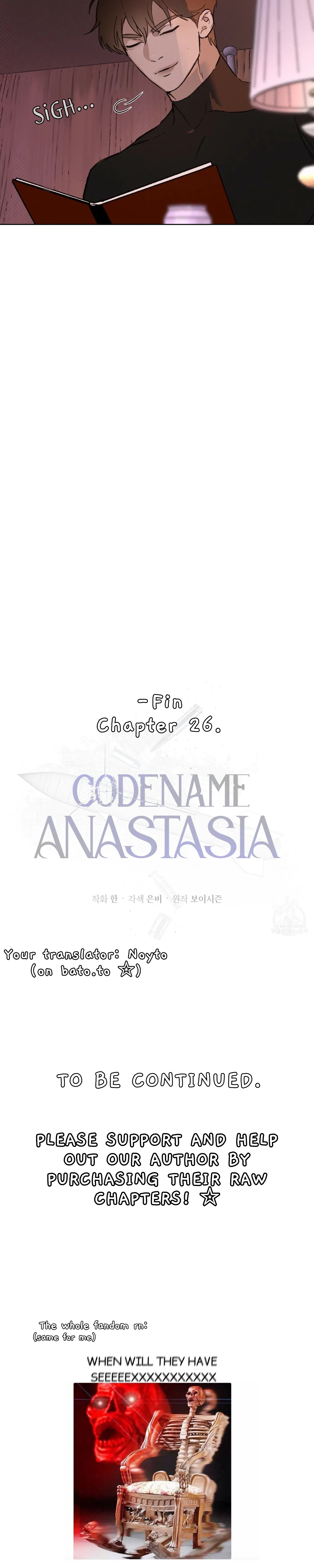 Read Codename Anastasia chapter 26.1 image 25 on Lezhin