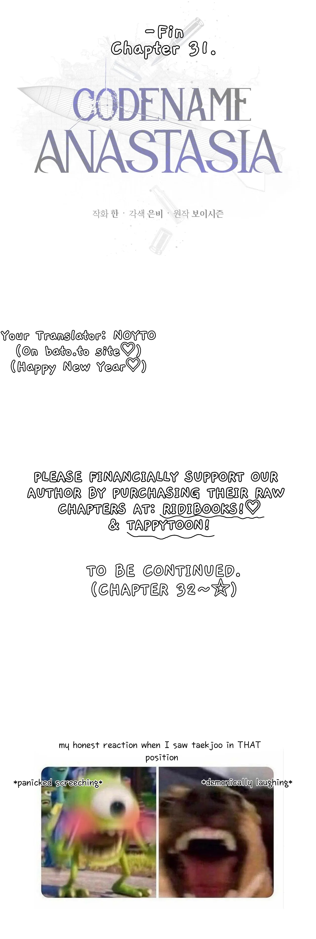 Read Codename Anastasia chapter 31.1 image 25 on Lezhin
