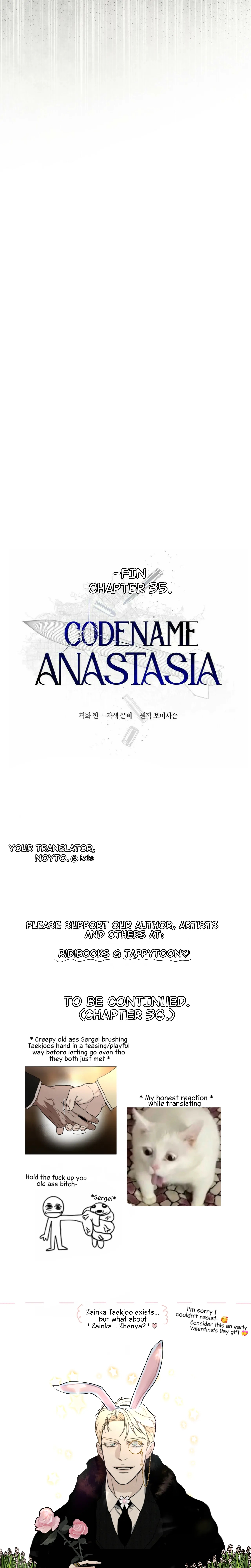 Read Codename Anastasia chapter 35.1 image 26 on Lezhin