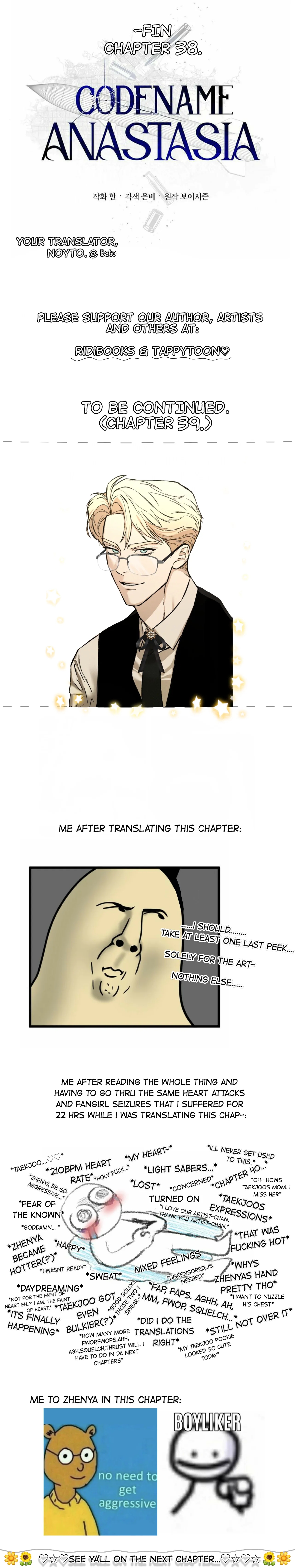 Read Codename Anastasia chapter 38.1 image 19 on Lezhin