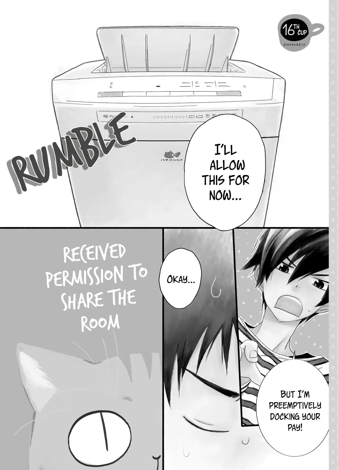 Read Coffee & Cat chapter 16 image 1 on Lezhin