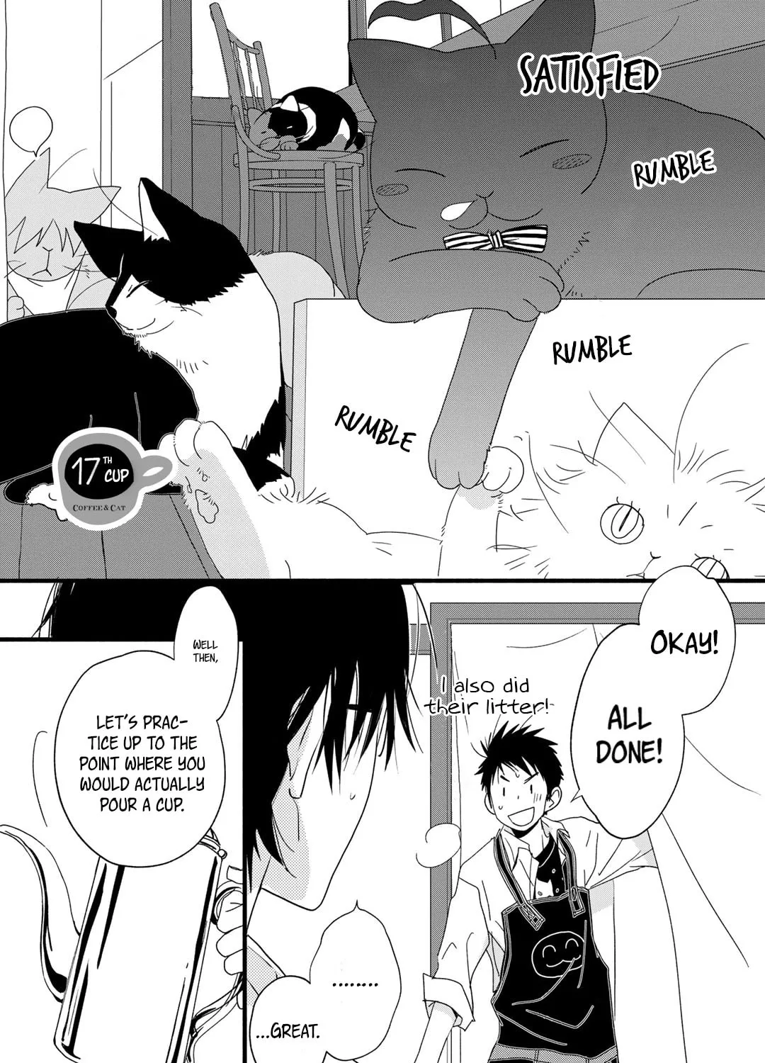 Read Coffee & Cat chapter 17 image 1 on Lezhin