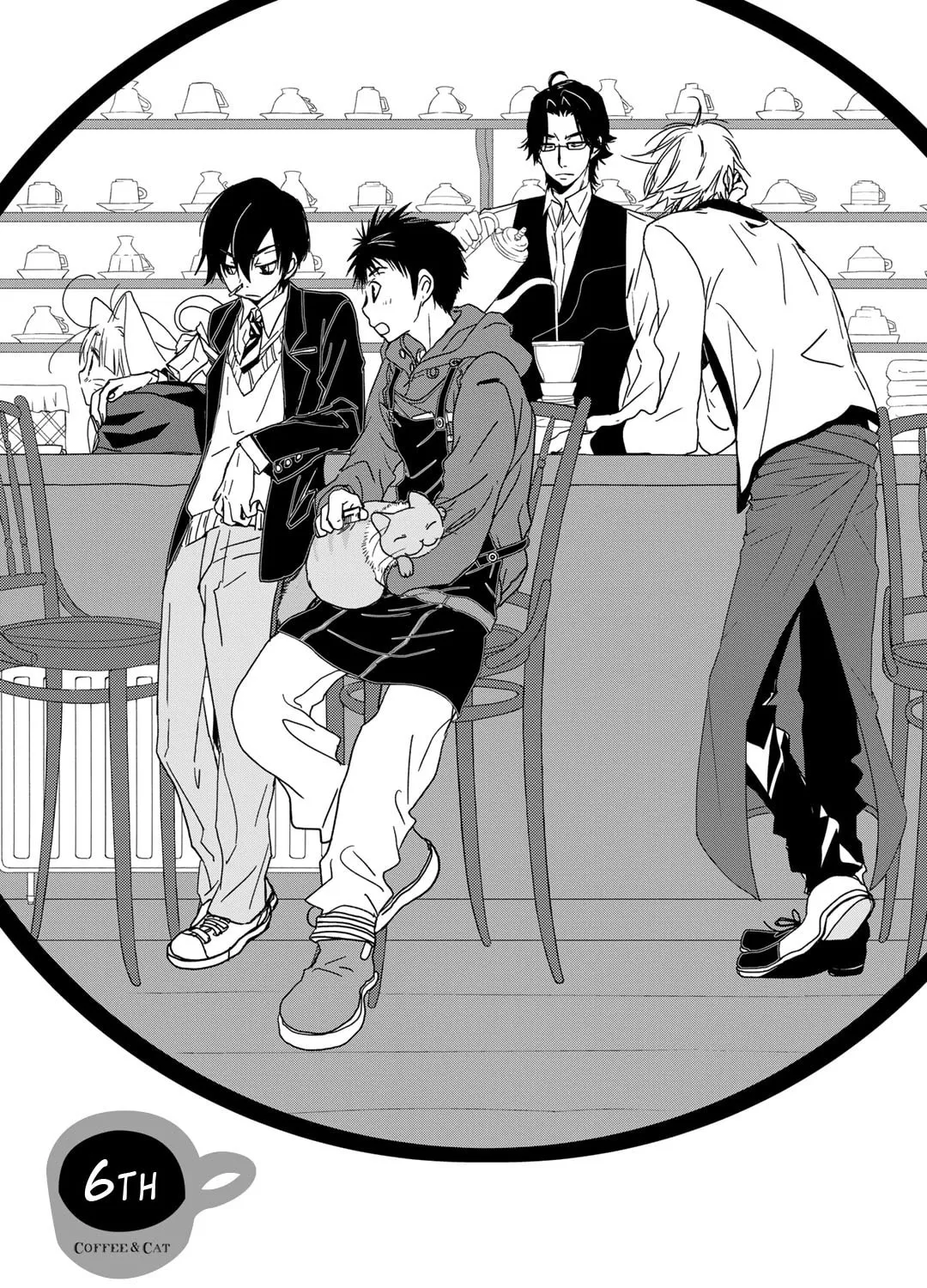 Read Coffee & Cat chapter 6 image 1 on Lezhin