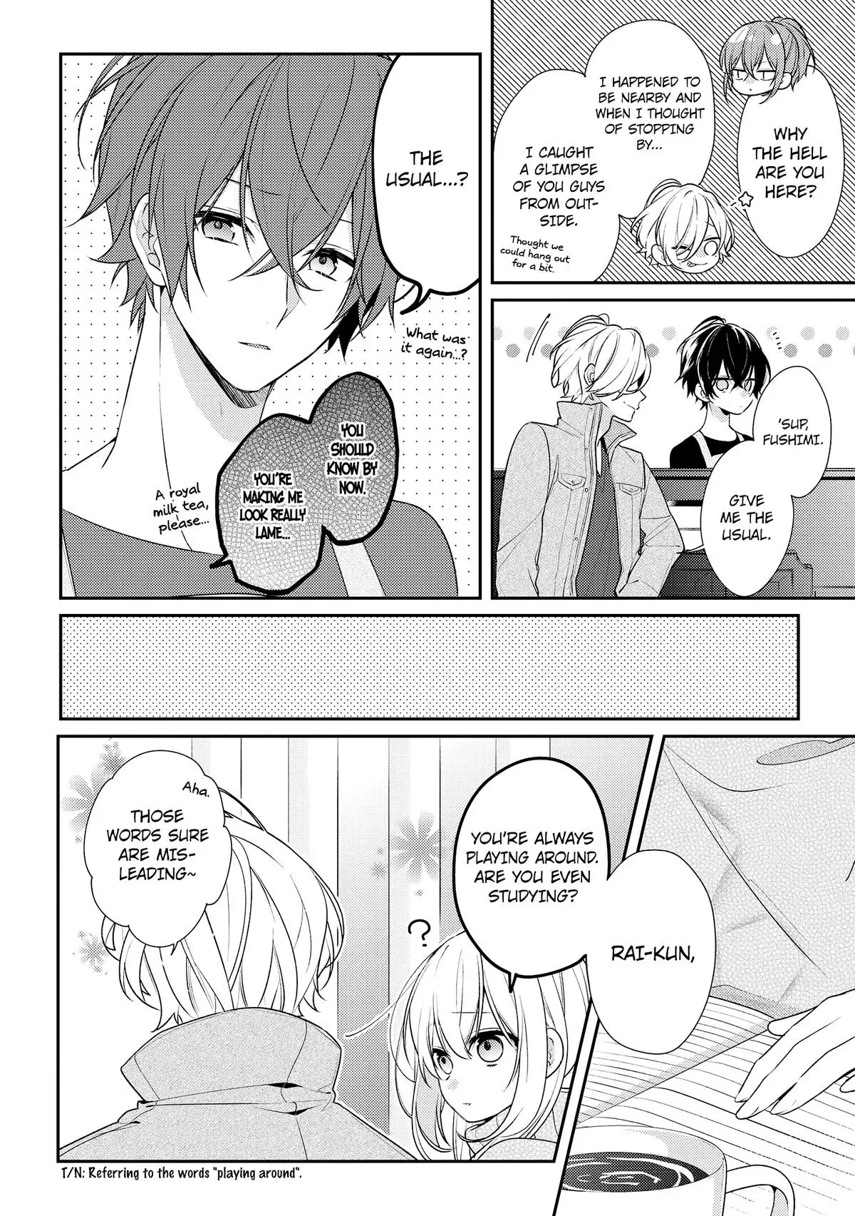 Read Coffee Shop Anemone chapter 18 image 9 on Lezhin
