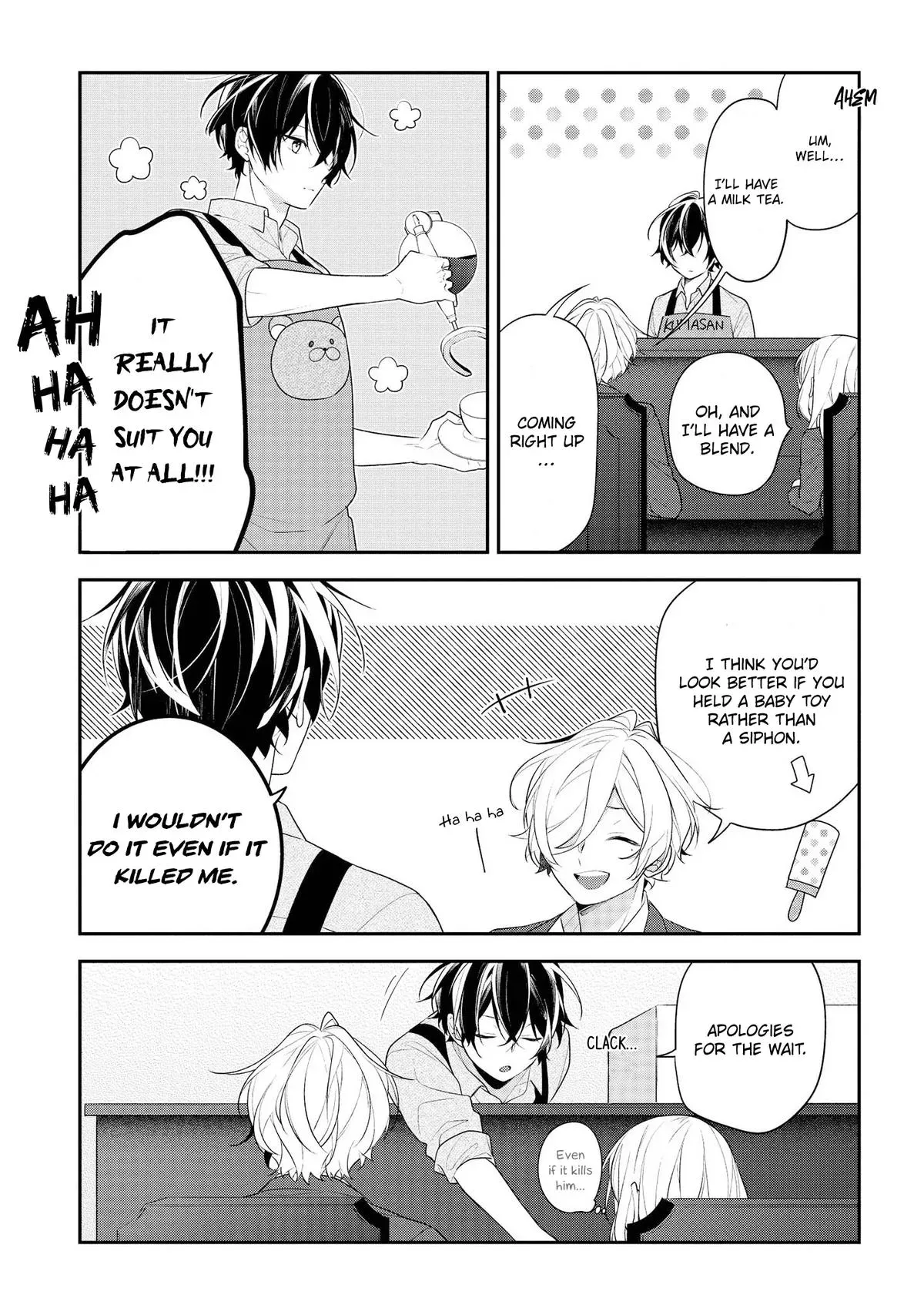 Read Coffee Shop Anemone chapter 38.5 image 2 on Lezhin