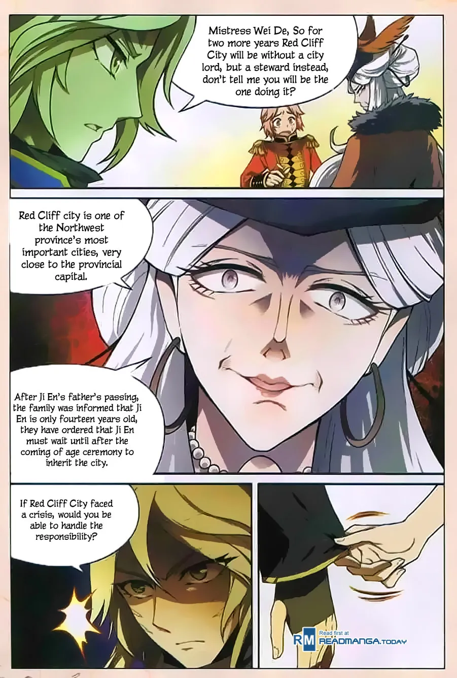 Read Coiling Dragon (Colored) chapter 120 image 10 on Lezhin