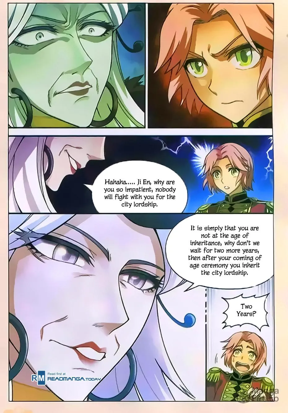 Read Coiling Dragon (Colored) chapter 120 image 9 on Lezhin