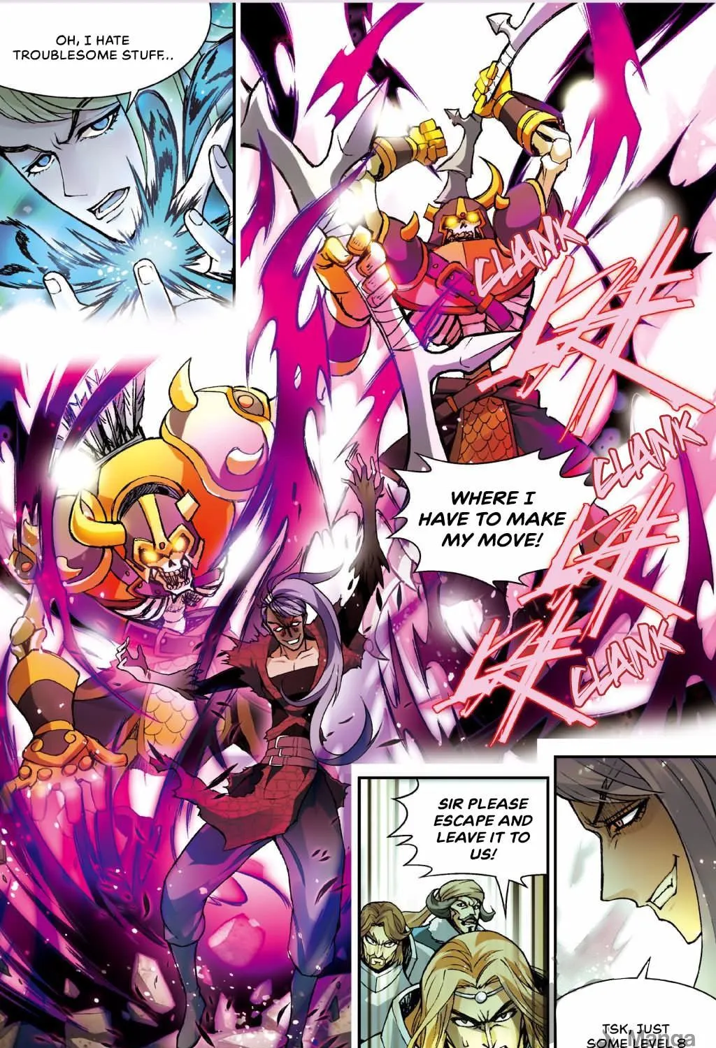 Read Coiling Dragon (Colored) chapter 126 image 9 on Lezhin