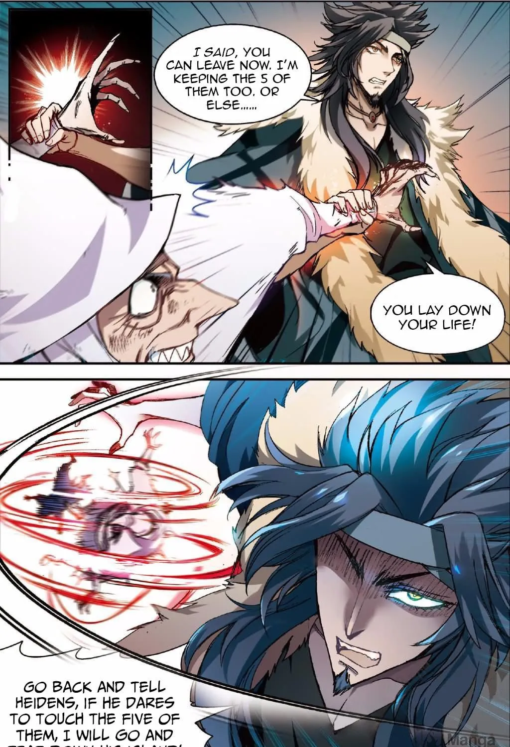 Read Coiling Dragon (Colored) chapter 131 image 16 on Lezhin