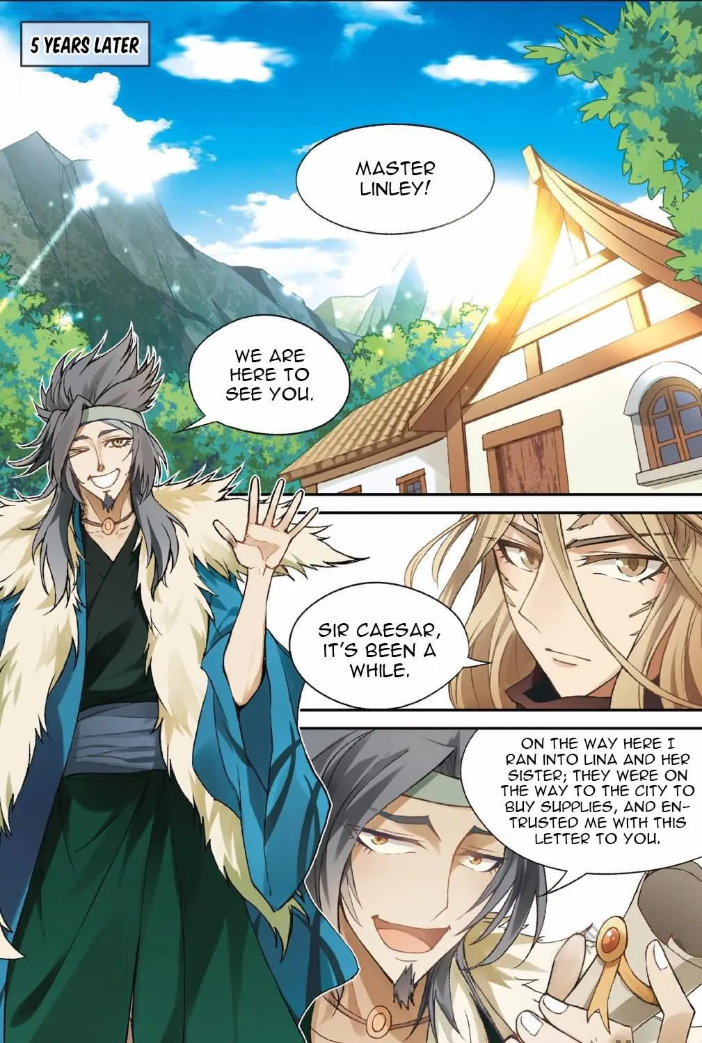 Read Coiling Dragon (Colored) chapter 132 image 2 on Lezhin