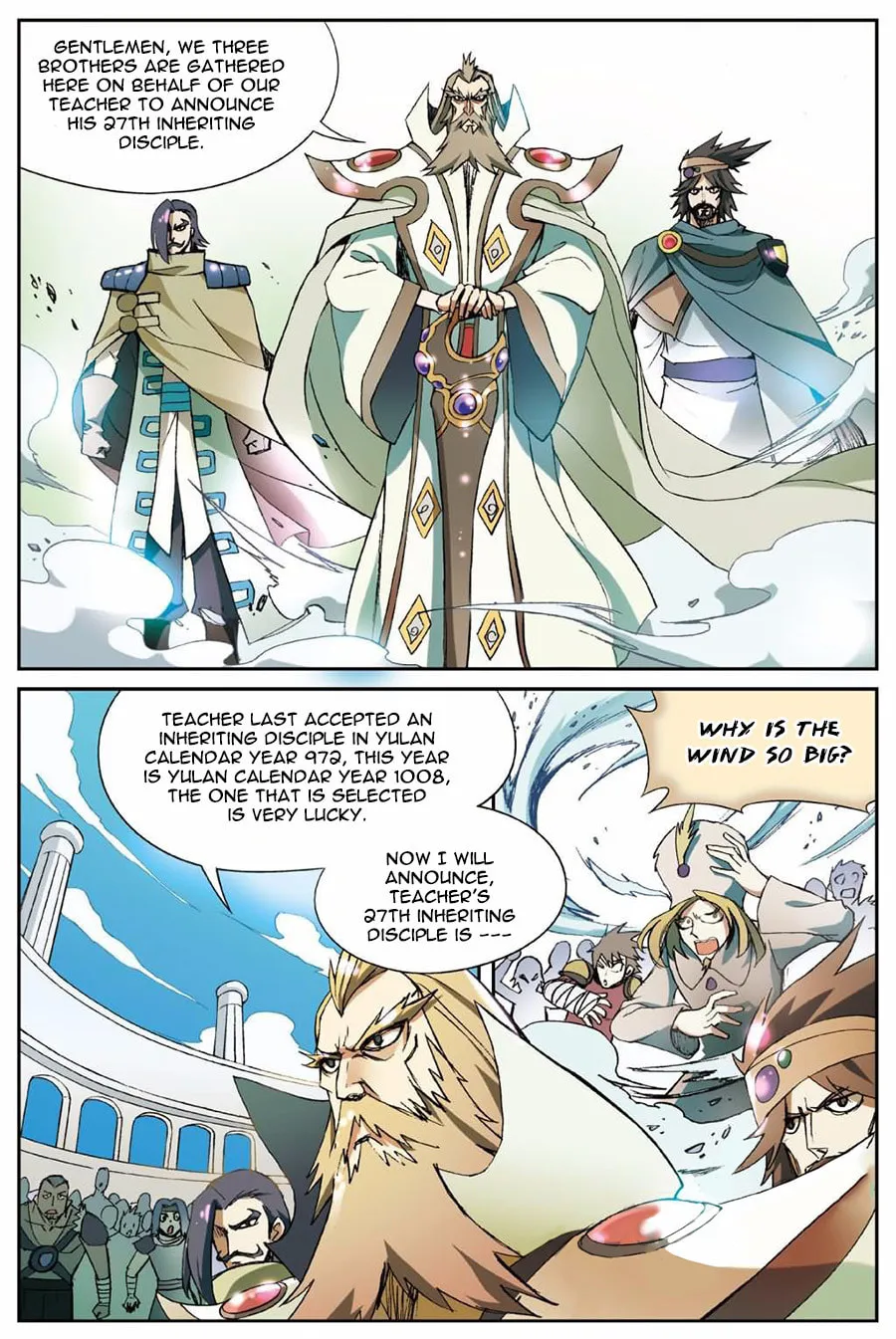 Read Coiling Dragon (Colored) chapter 137 image 3 on Lezhin