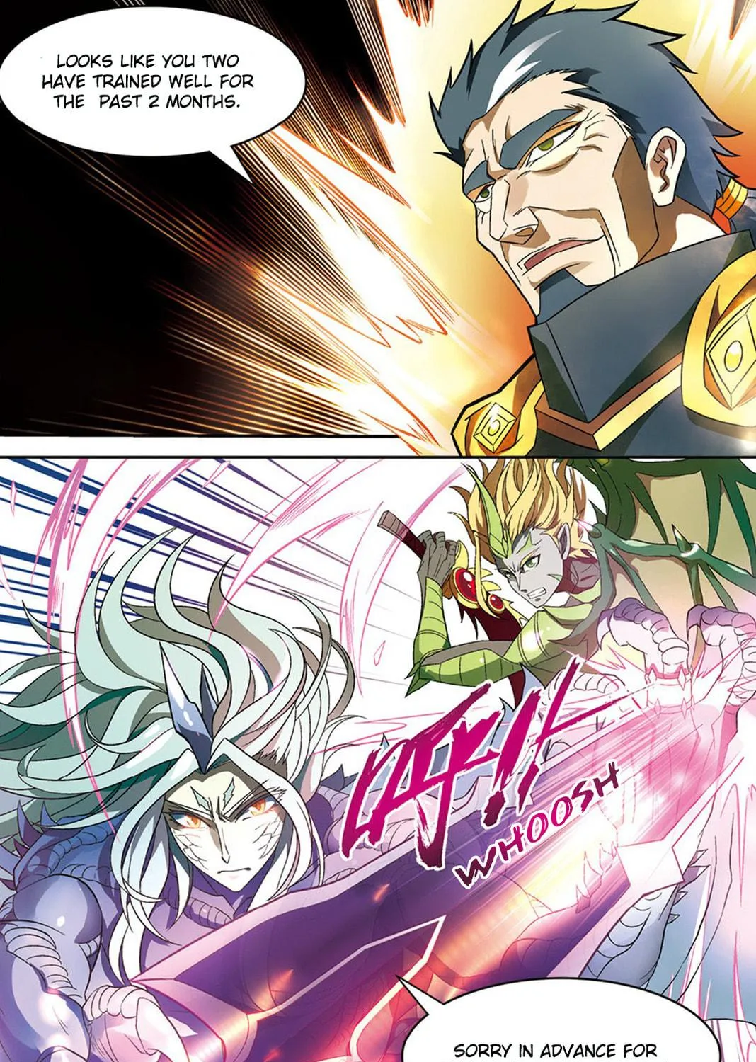 Read Coiling Dragon (Colored) chapter 146 image 2 on Lezhin