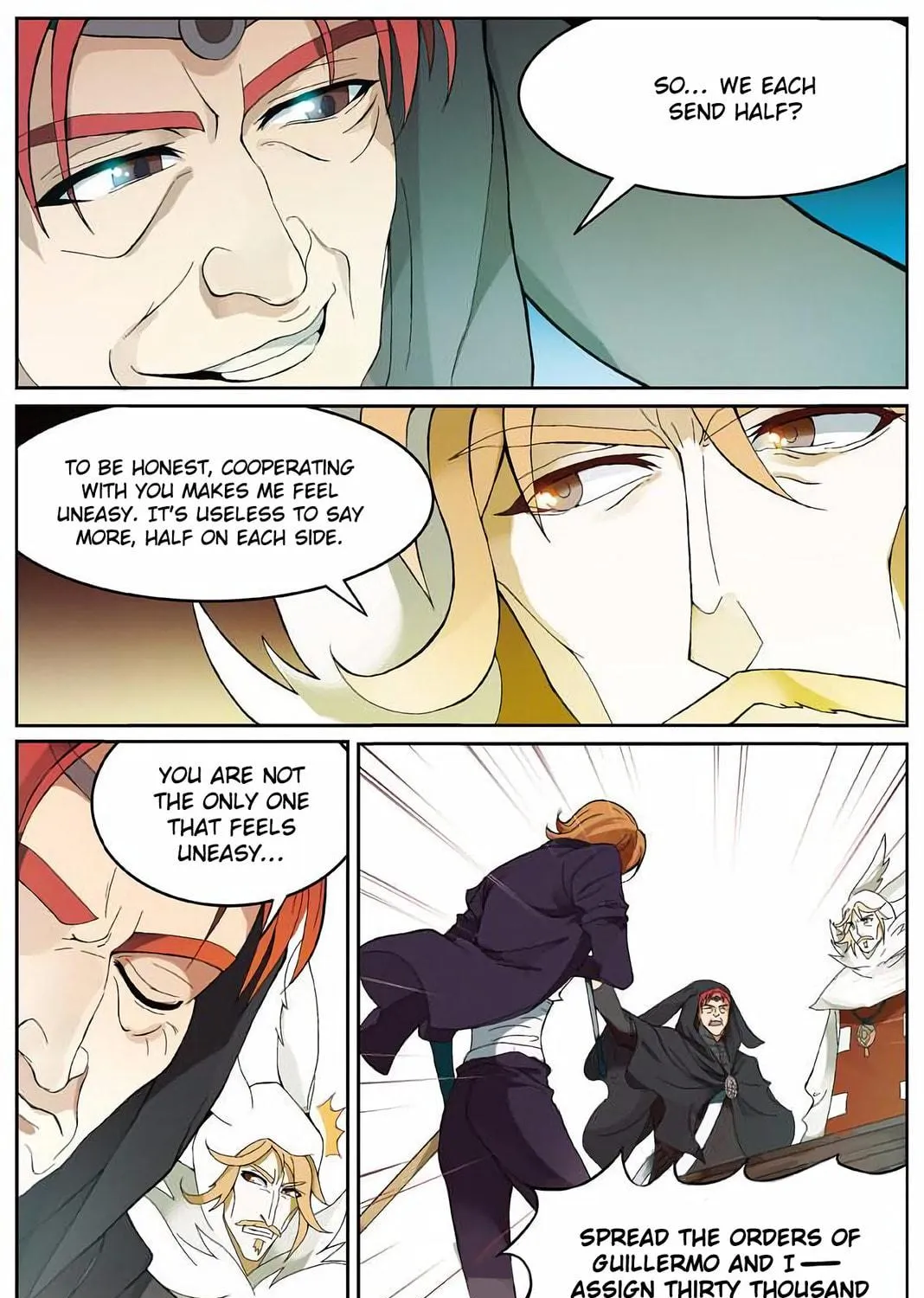 Read Coiling Dragon (Colored) chapter 164 image 9 on Lezhin