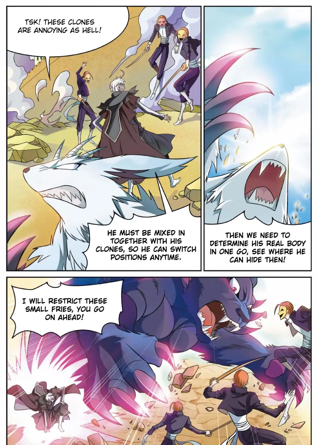 Read Coiling Dragon (Colored) chapter 165 image 13 on Lezhin