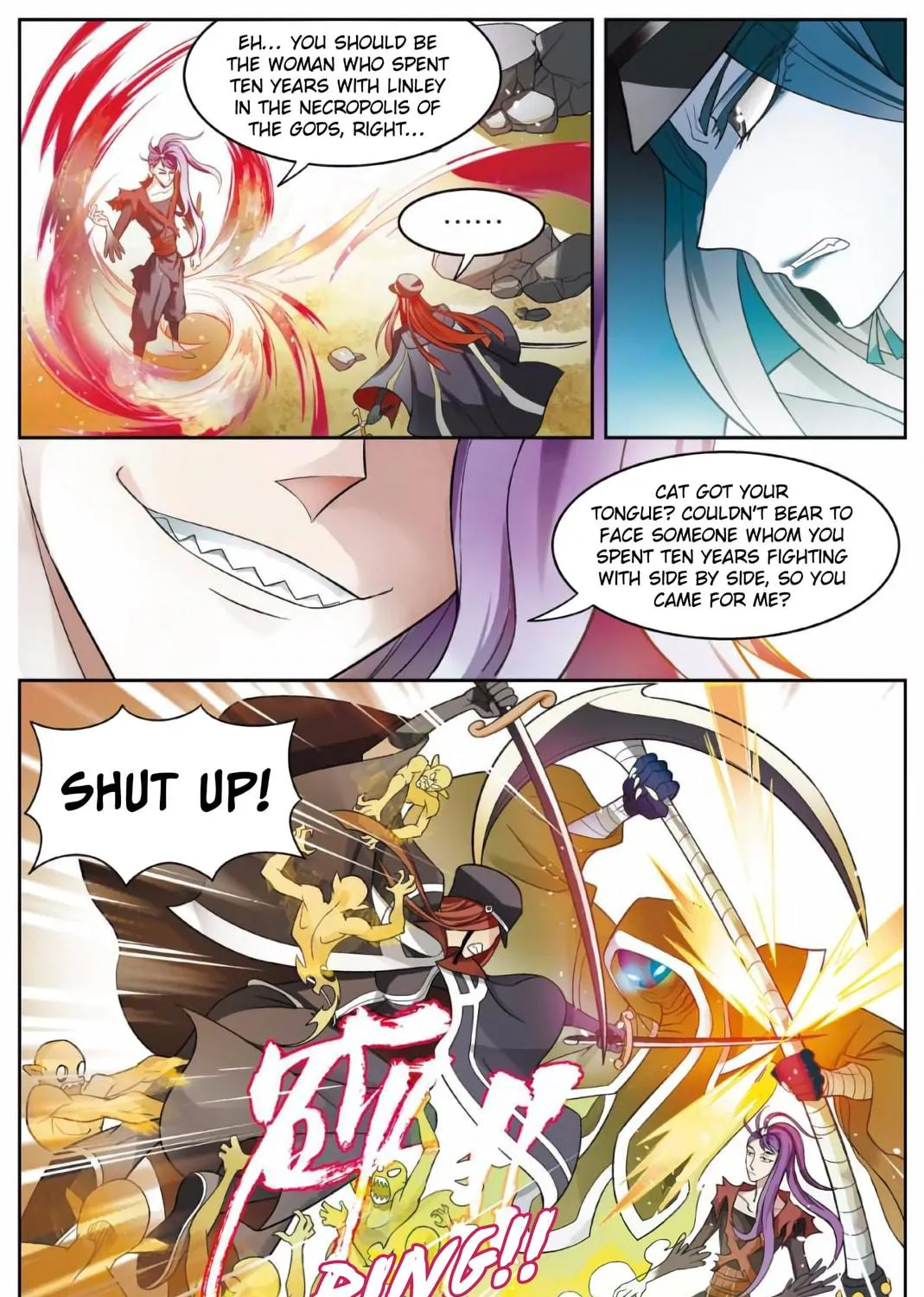 Read Coiling Dragon (Colored) chapter 165 image 3 on Lezhin