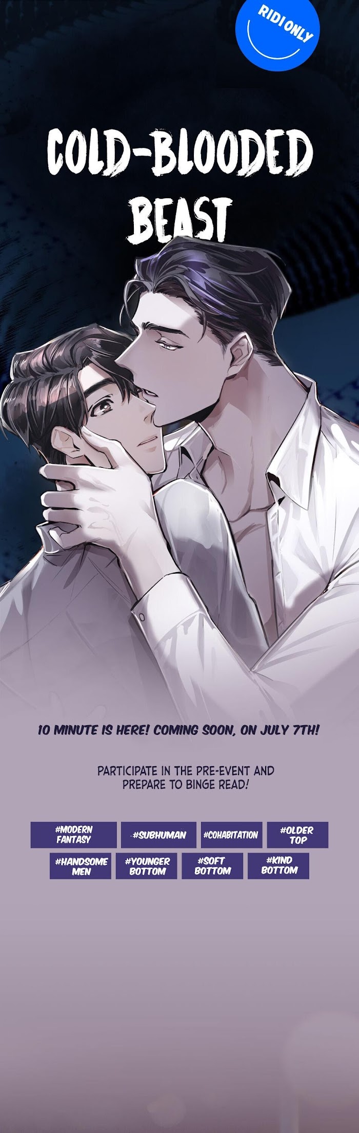 Read Cold-Blooded Beast chapter 0 image 2 on Lezhin