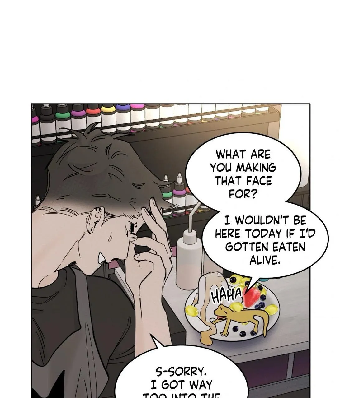 Read Cold-Blooded Beast chapter 94.75 image 42 on Lezhin