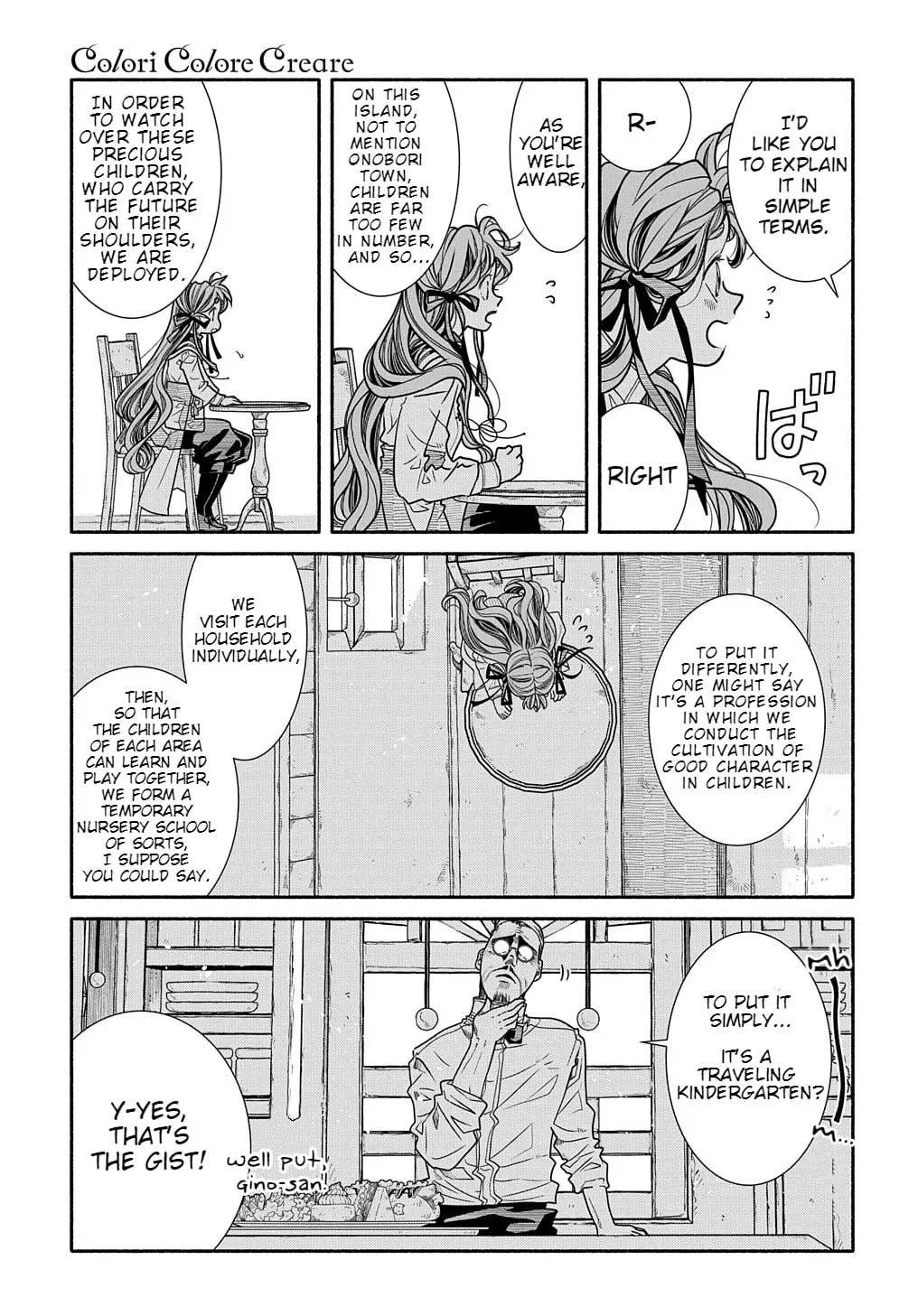 Read Colori Colore Creare chapter 3 image 6 on Lezhin