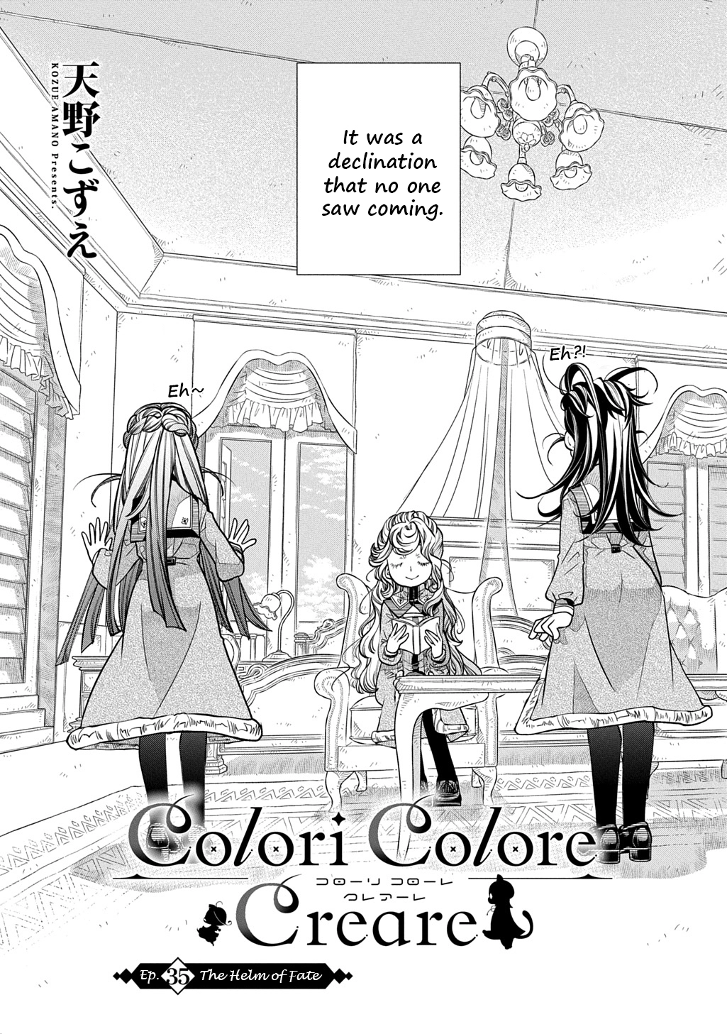 Read Colori Colore Creare chapter 35 image 2 on Lezhin