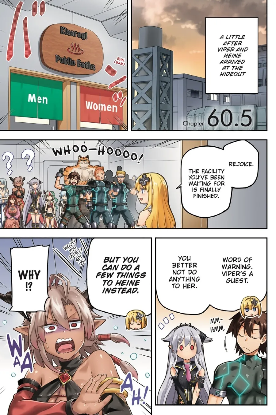 Read Combatants Will Be Dispatched! chapter 60.5 image 6 on Lezhin