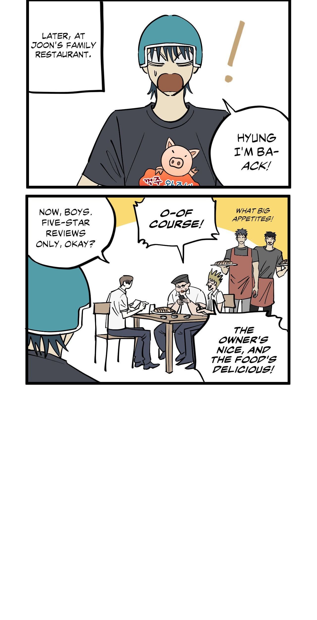 Comes in Threes Chapter 73.1 page 28 - 