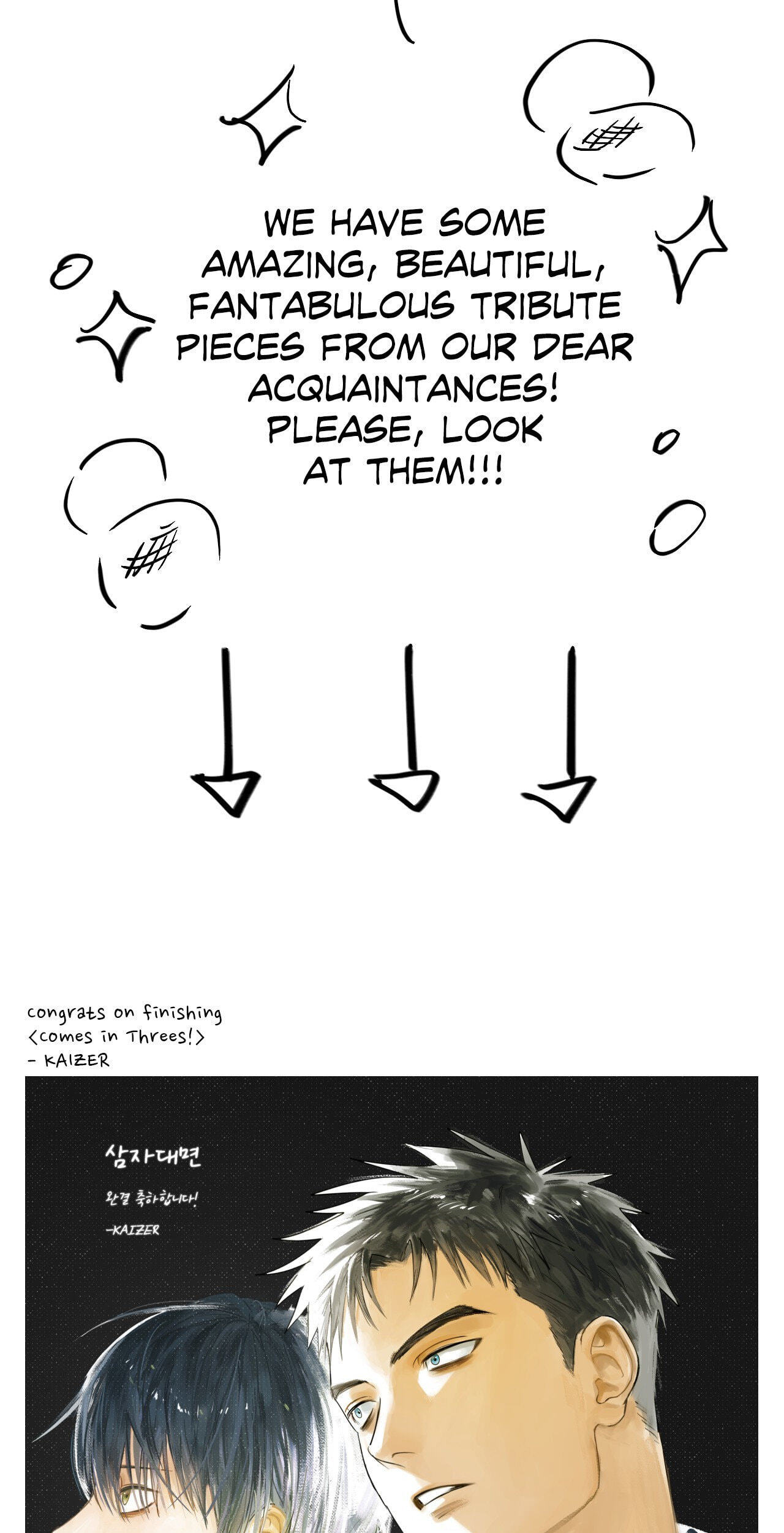Comes in Threes Chapter 73.1 page 35 - 